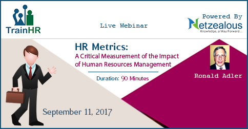 This Course is approved by HRCI and SHRM Recertification Provider.
Overview: Effective HR metrics are not developed in a vacuum. The right or best metrics require a detailed understanding of your organization: how it generates revenue, its business strategies and objectives, it business imperatives, the risks it faces, the opportunities to be seized, and what it already measures. 